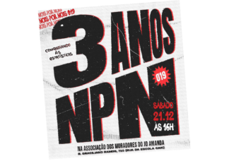 Coletivo SocioCultural NPN019 vai comemora 3 anos de atividade