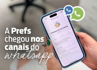 Importante. O Canal do Zap (whatsapp) da Prefeitura