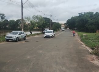 Obras do vertedouro das lagoas do Jd. Amanda começaram e Prefeitura de Hortolândia interdita tráfego de veículos no canteiro a partir de sexta-feira (27/02)