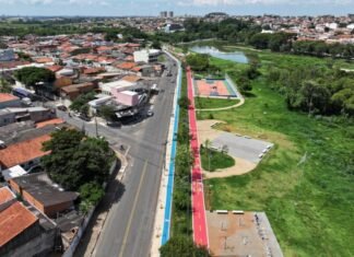 Implantação de ciclovia e pista de caminhada é concluída pela Prefeitura de Hortolândia no Pq. Socioambiental do Jd. Amanda