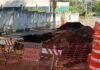 Conserto de erosão de solo é iniciado pela Prefeitura em frente da EMEIEF Jd. Amanda III