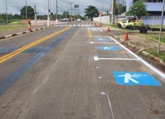 Prefeitura de Hortolândia conclui etapa do reforço de sinalização de solo no Jd. Amanda