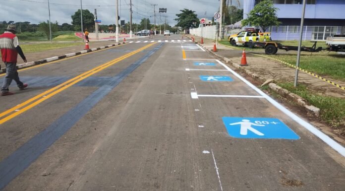 Prefeitura de Hortolândia conclui etapa do reforço de sinalização de solo no Jd. Amanda
